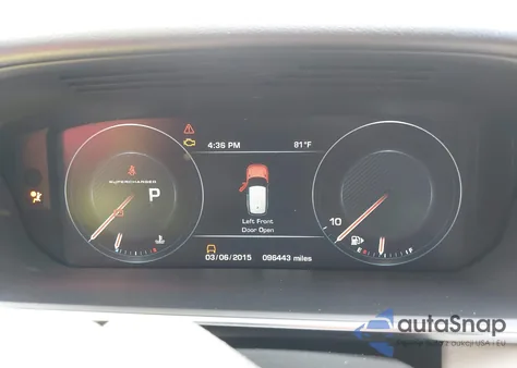 2016 Land Rover Range Rover Sport 5.0L V8 Supercharged/5.0L V8 Supercharged Dynamic из США, поврежденный, VIN SALWR2EF5GA555354